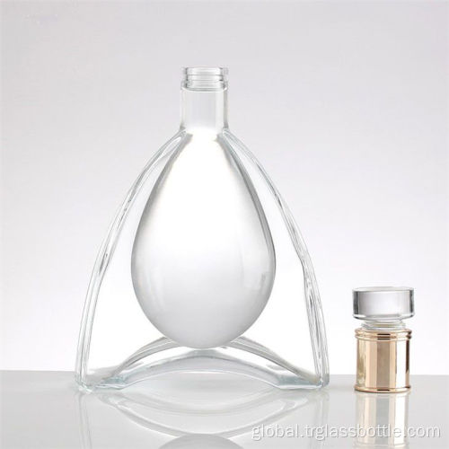 Diamond Brandy Dragon Bottle Wholesale glass bottle High Brandy Glass Bottle Supplier